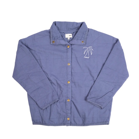 Amuse Society X Beachly - The Sea Breeze Quilted Jacket size S/M - Picture 4 of 11